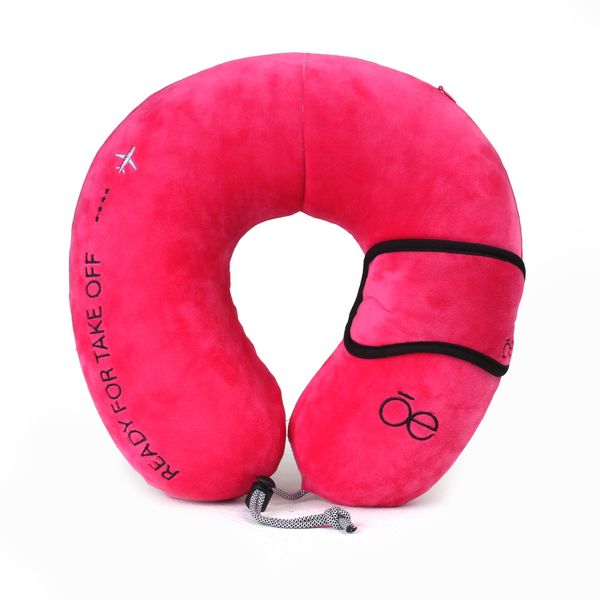 

Almohada de Viaje Ergonómica en color Rosa Talla: Única