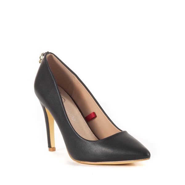 

Zapatilla Puntal Básica con Colgante en Talón en color Negro Talla: 26