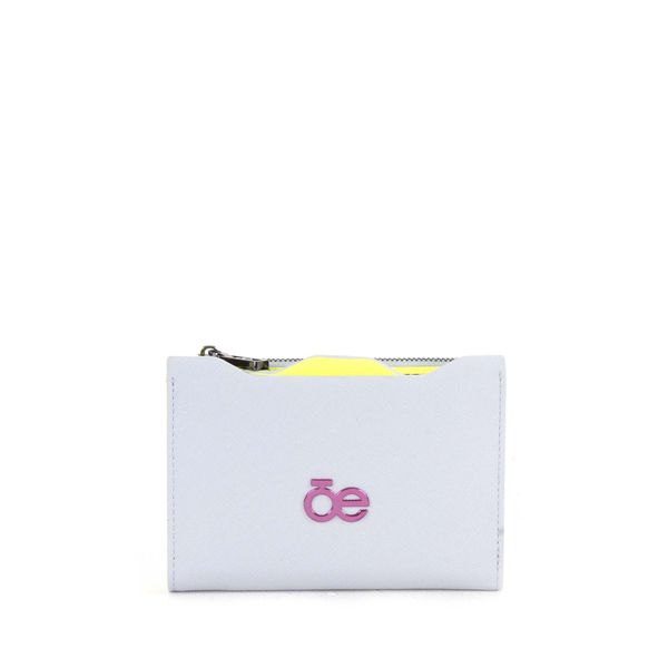 

Cartera Mediana Cierre Sencillo color Gris Talla: Unico