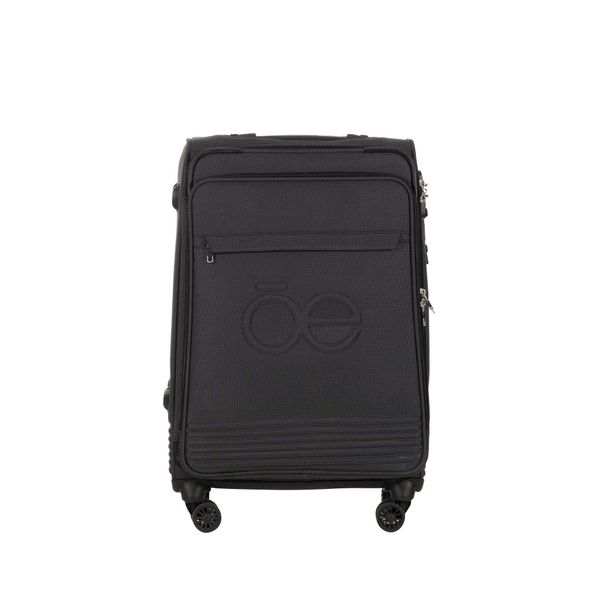 

Maleta Vertical 24 plg Logo en realce en color Negro Talla: Mediana