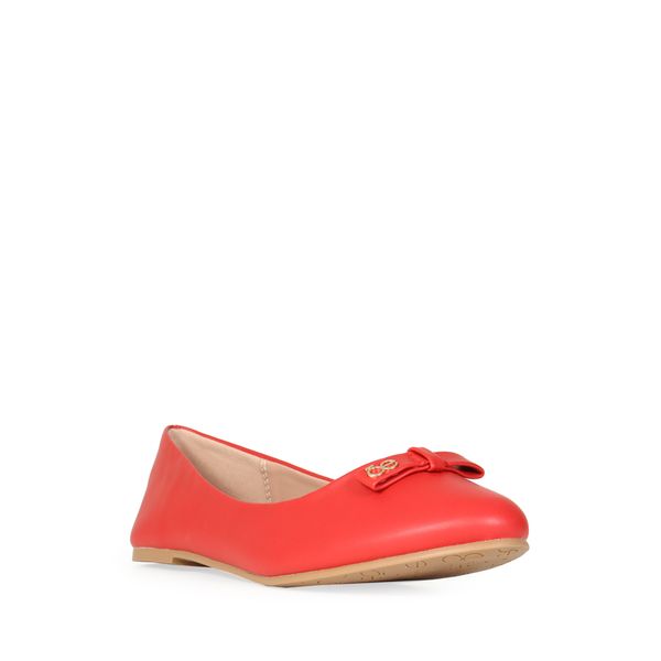 

Flats Punta Ovalada Suela Antiderrapante color Rojo Talla: 23