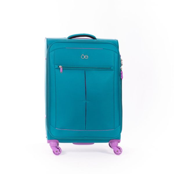 

Maleta Mediana 24" para Documentar Material Textil color Azul Turquesa Talla: Mediana
