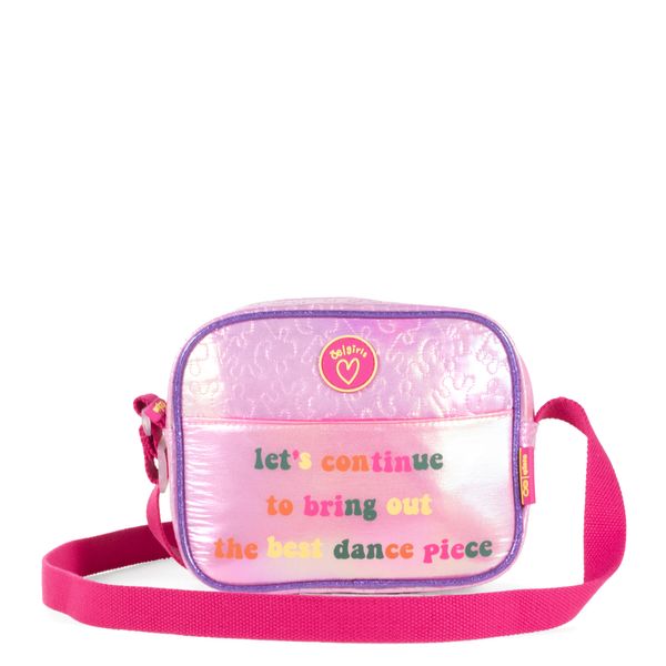 

Bolsa Crossbody para Niña Acabado Iridiscente color Rosa Talla: Unico