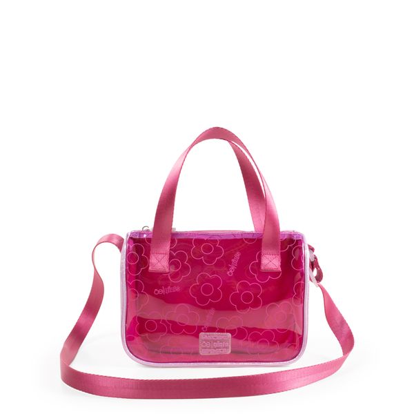 

Bolsa Satchel para Niña Estampado de Flores color Rosa Talla: Unico