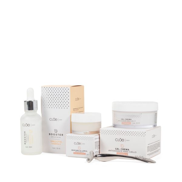 

Kit Cloe Care de Cuidado Facial con Masajeador Talla: Unico