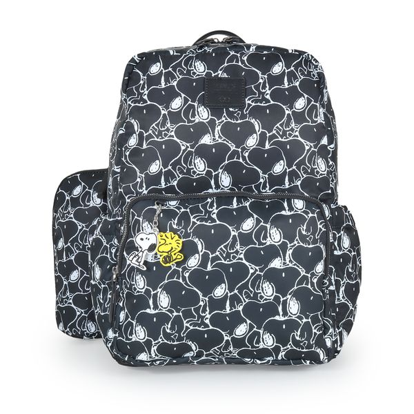 

Pañalera Backpack Peanuts x Oe Textil color Negro Talla: Unico