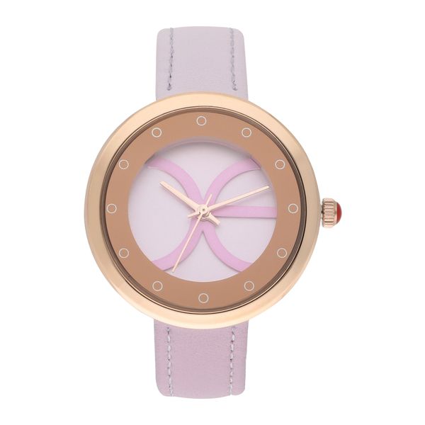 

Reloj Análogo para Dama con Extensible Bitono de Tacto Piel color Rosa Talla: Unico