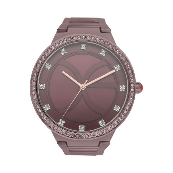 

Reloj Análogo para Dama con Logo Up en Caratula color Tinto Talla: Unico