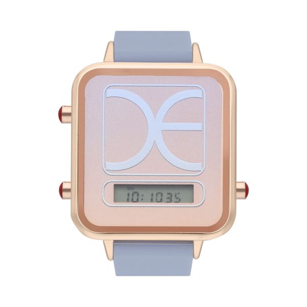 

Reloj Digital para Dama con Cristal de color Similar Al Extensible color Azul Talla: Unico