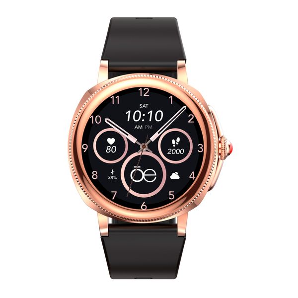 

Smartwatch C1 con Extensible de Silicón color Negro Talla: Unico