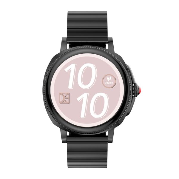 

Smartwatch C1 con Extensible de Acero Inoxidable color Negro Talla: Unico