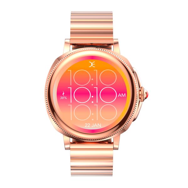

Smartwatch C1 con Extensible de Acero Inoxidable color Copper Talla: Unico