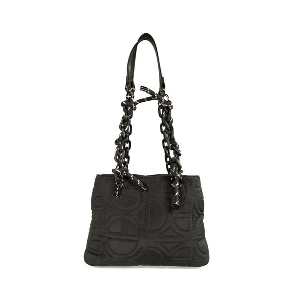 

Bolsa Satchel Mediana Textil color Negro Talla: Unico