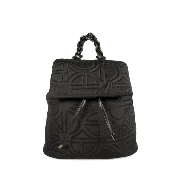 

Mochila Mediana Textil color Negro Talla: Unico
