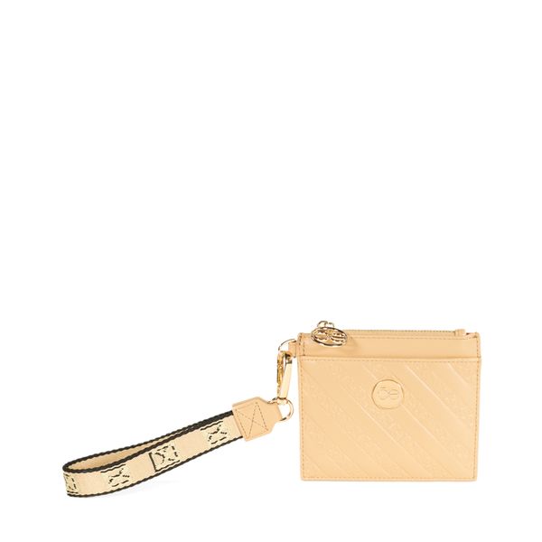 

Tarjetero Chico con Maneral color Beige Talla: Unico