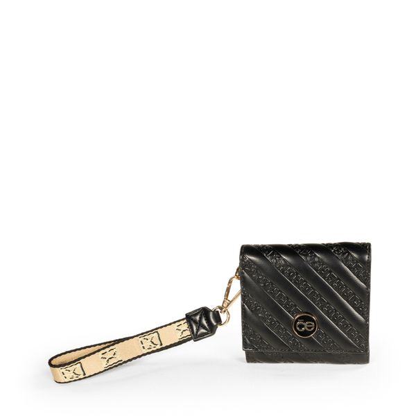 

Cartera Flap Chica con Maneral color Negro Talla: Unico