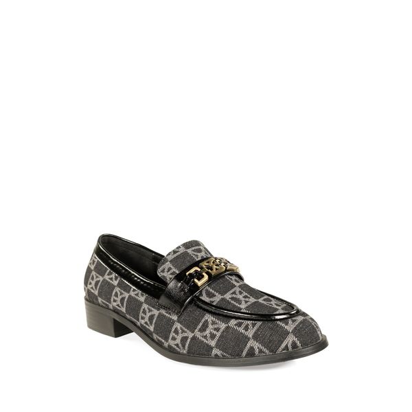 

Mocasín Punta Ovalada Herraje Metálico Multicolor Talla: 25