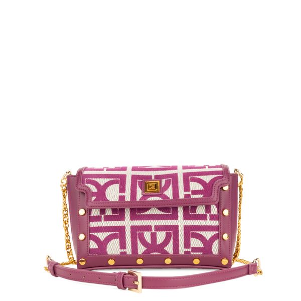 

Bolsa Brifcase Grande Asa De Cadena Color Magenta Talla: Unico