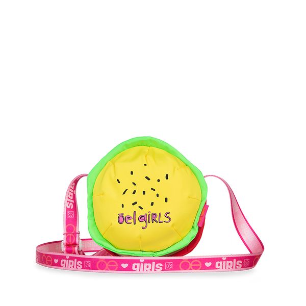 

Bolsa Crossbody Para Niña Diseño Hamburguesa Multicolor Talla: Unico