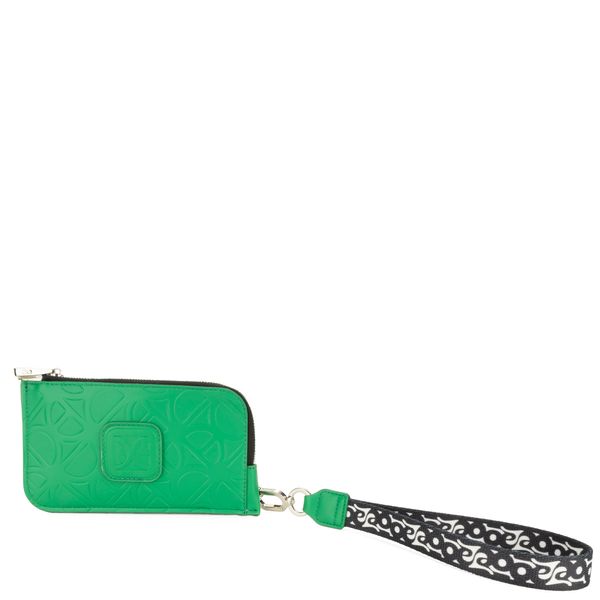 

Cartera Mediana Cierre Sencillo Con Maneral Color Verde Talla: Unico