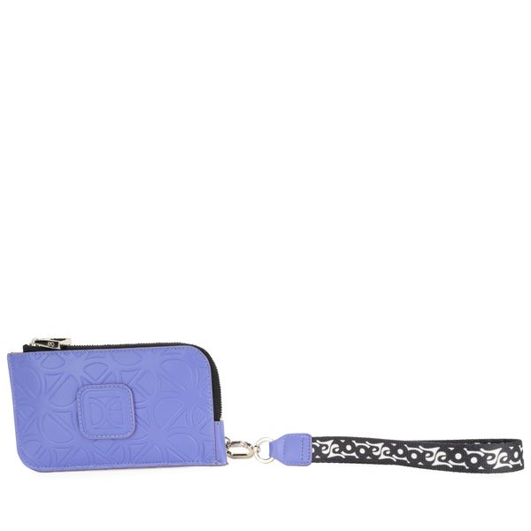 

Cartera Mediana Cierre Sencillo Con Maneral Color Lila Talla: Unico
