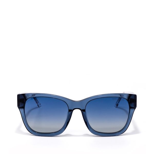 

Lente Solar en Forma Cuadrada Oe x PANTONE con Armazón de Acetato color Azul Talla: Unico