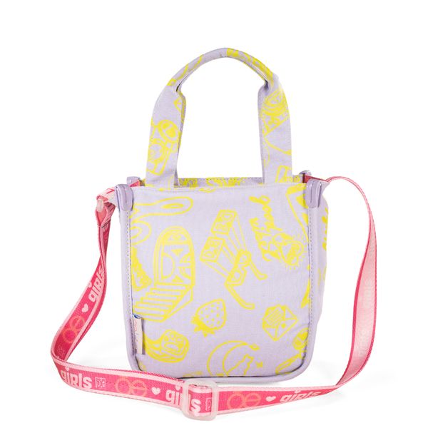 

Bolsa Tote Chica Para Niña Textil Color Lila Talla: Unico