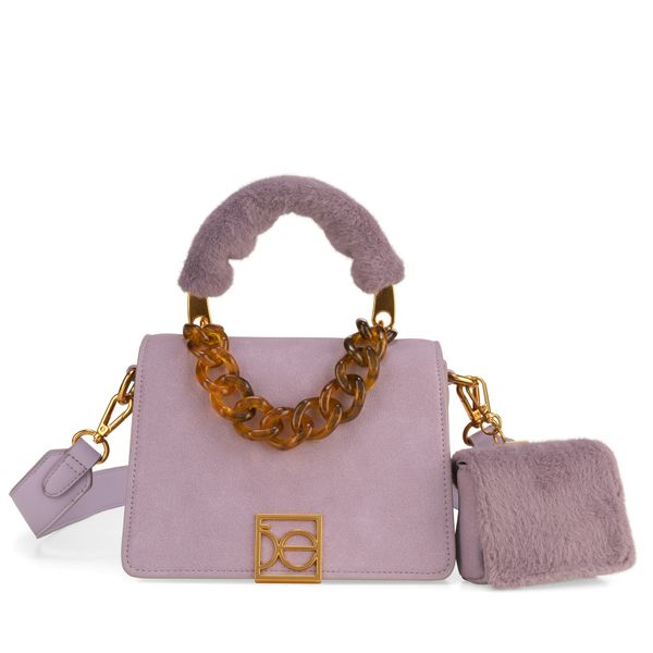 

Bolsa Briefcase Con Monedero Color Lila Talla: Unico