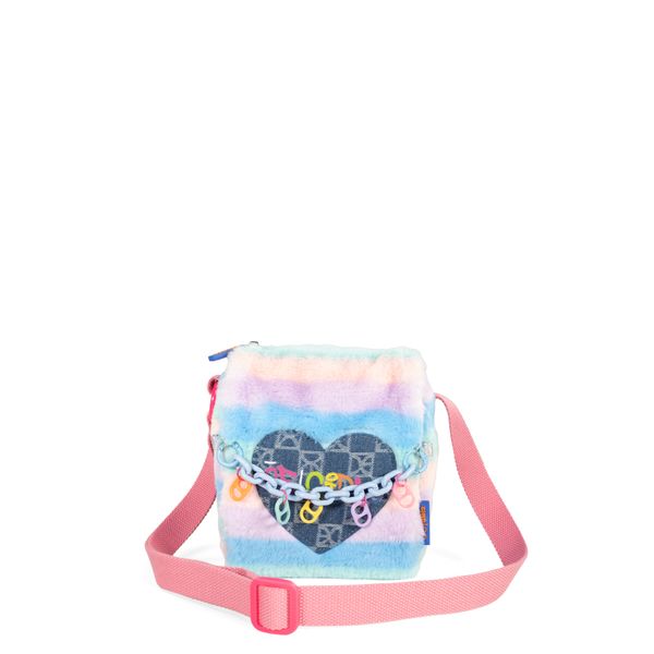 

Bolsa Crossbody Para Niña De Terciopelo Multicolor Talla: Unico