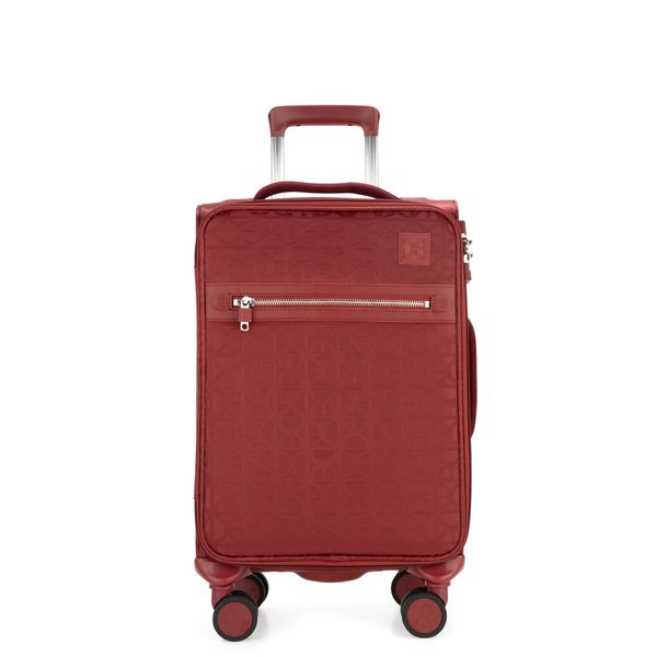 

Maleta Chica De Cabina 20 Plg Textil Color Rojo Tinto Talla: 20 Plg