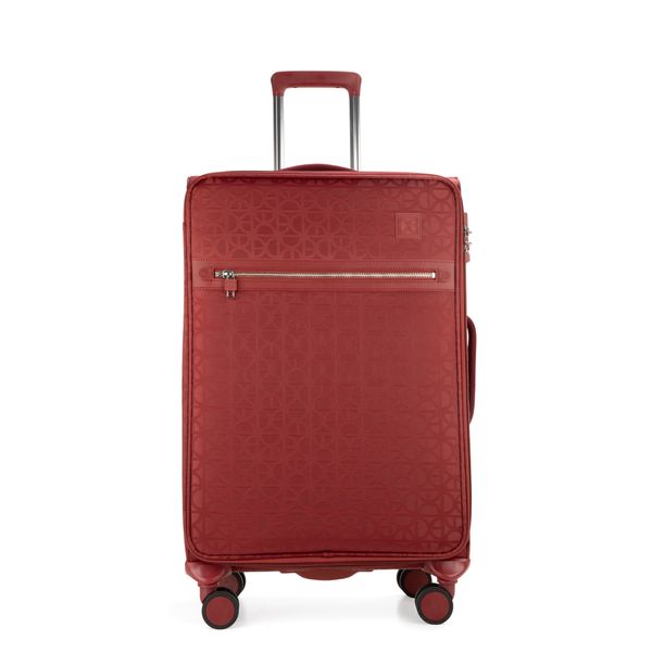 

Maleta Mediana Para Documentar 24 Plg Textil Color Rojo Tinto Talla: 24 Plg