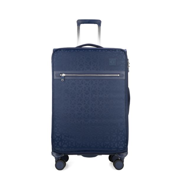 

Maleta Mediana Para Documentar 24 Plg Textil Color Azul Marino Talla: 24 Plg