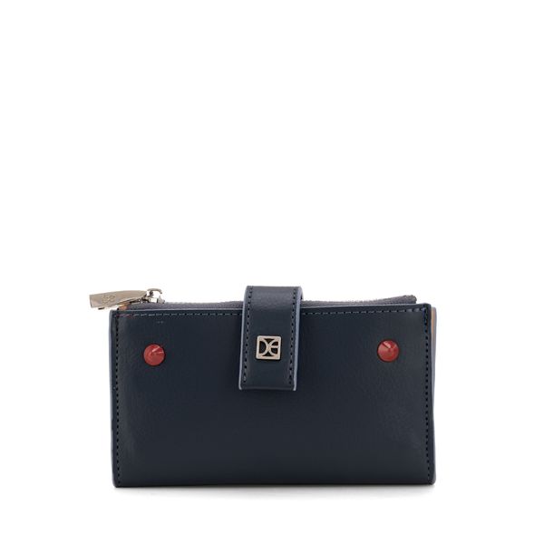 

Cartera Flap Chica color Azul Talla: Unico