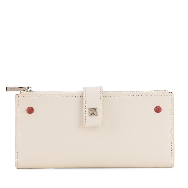 

Cartera Flap Grande color Beige Talla: Unico