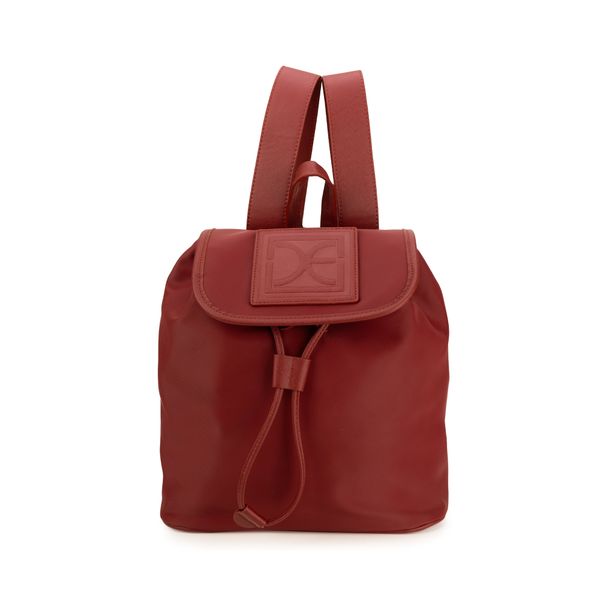 

Mochila Mediana Textil De Jareta Color Rojo Tinto Talla: Unico