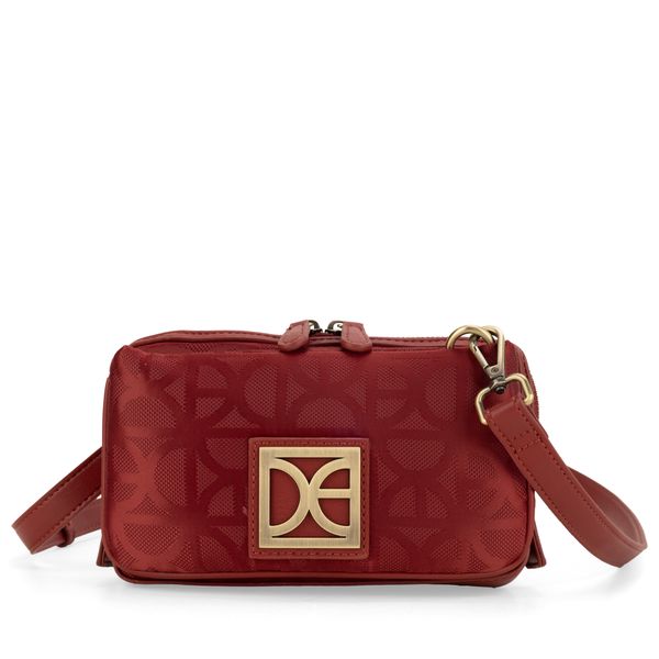 

Bolsa Crossbody Chica Textil Color Rojo Talla: Unico