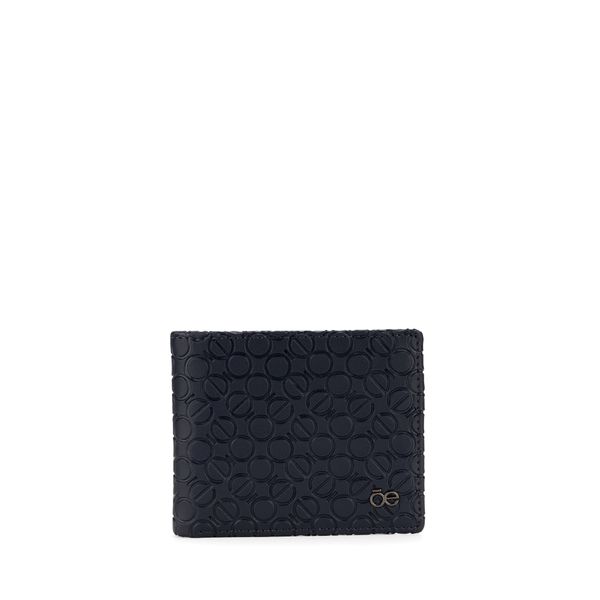

Set De Cartera Tarjetero Y Llavero Para Hombre Color Azul Marino Talla: Unico