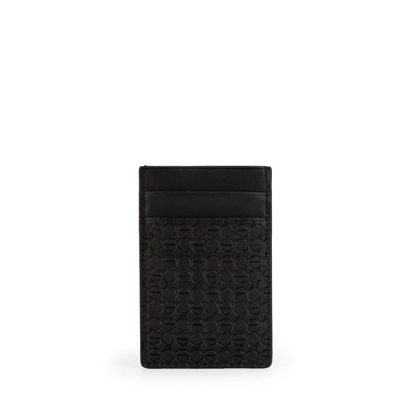 

Set De Tarjetero Clip Y Llavero Para Hombre Color Negro Talla: Unico