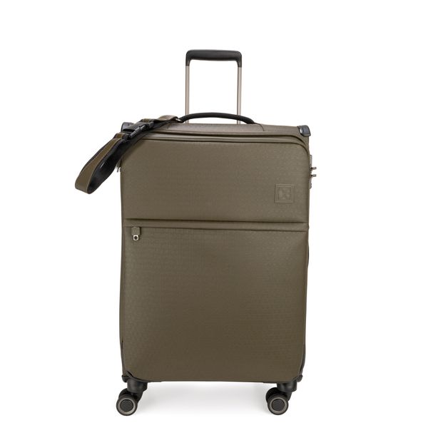 

Maleta Mediana Para Documentar 24 Plg Con Cinturón Porta Accesorio Color Verde Olivo Talla: 24 Plg