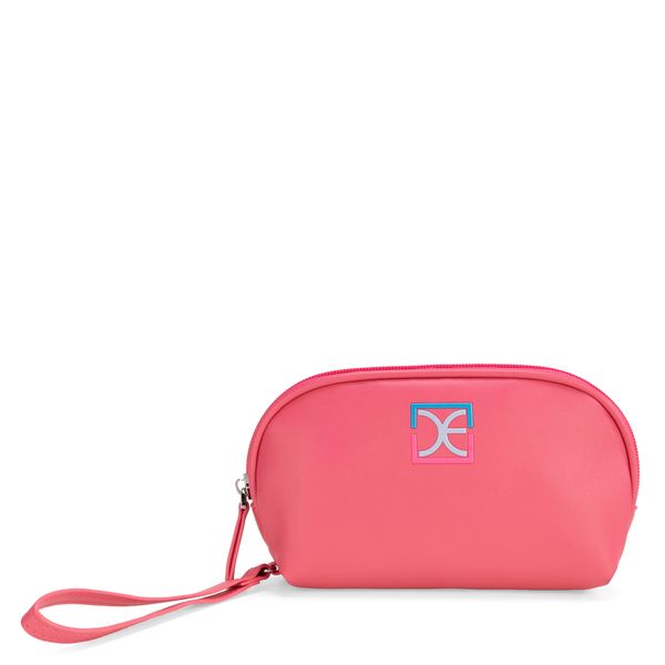 

Cosmetiquera Chica Cierre Sencillo Con Maneral Color Magenta Talla: Unico