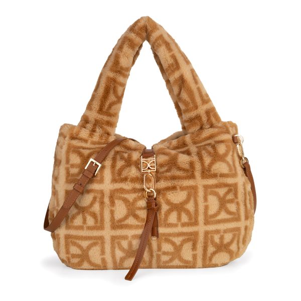 

Bolsa Tote Grande Con Pouch Multicolor Talla: Unica