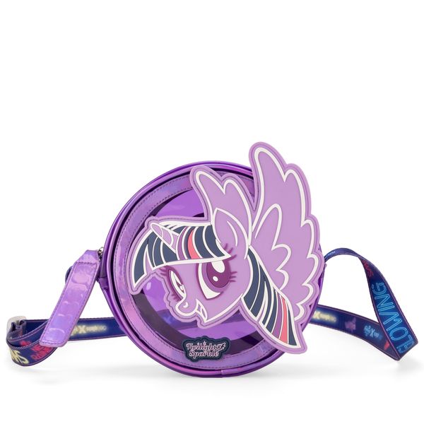 

Bolsa Crossbody Chica Oe x My Little Pony color Morado Talla: Unico