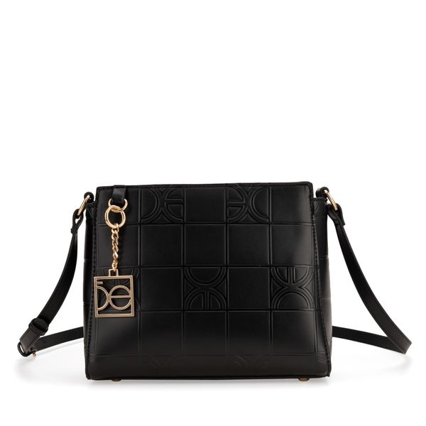 

Bolsa Crossbody Monograma Troquelado color Negro Talla: Unico
