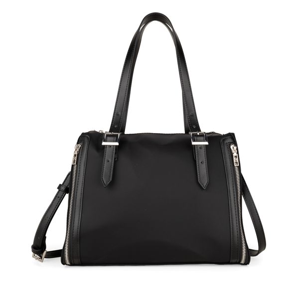 

Bolsa Satchel Grande Textil color Negro Talla: Unico
