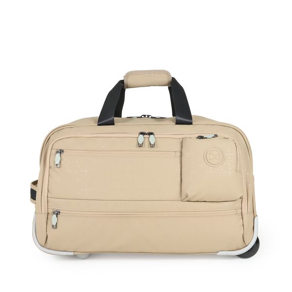 

Duffle Bag Textil Mediano con Ruedas color Fango Talla: Unico