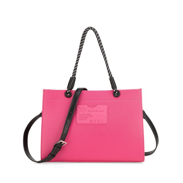 

Bolsa Tote Mediano Tarjetero Decorativo Color Rosa Talla: Unico