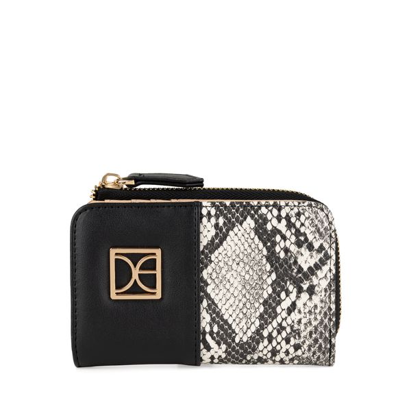 

Cartera Grande Look Animal Skin Color Negro Talla: Unico