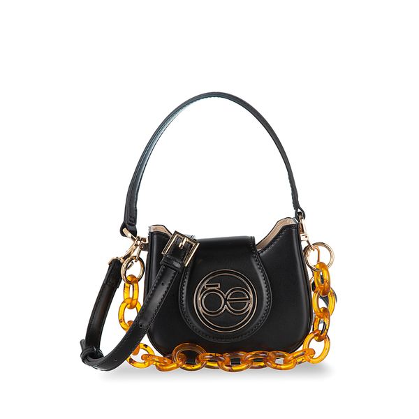

Lady Bag Chica Detalle De Cadena Color Negro Talla: Unico