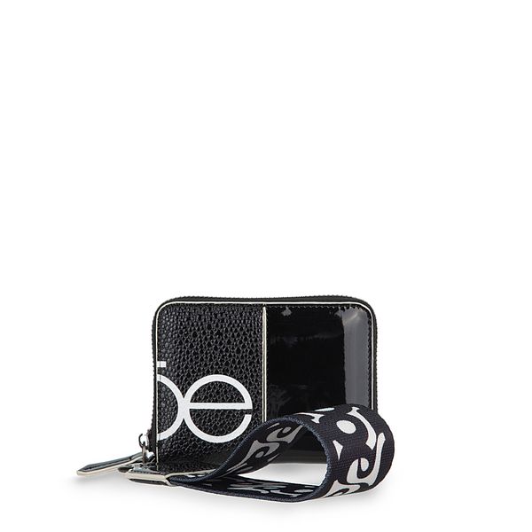 

Cartera Chica Cierre Sencillo Con Maneral Color Negro Talla: Unico