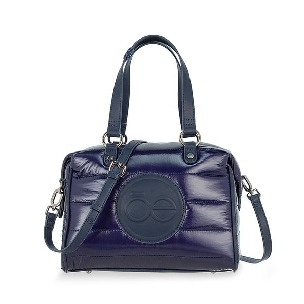

Bolsa Hobo Mediana Acolchada Color Azul Marino Talla: Unico
